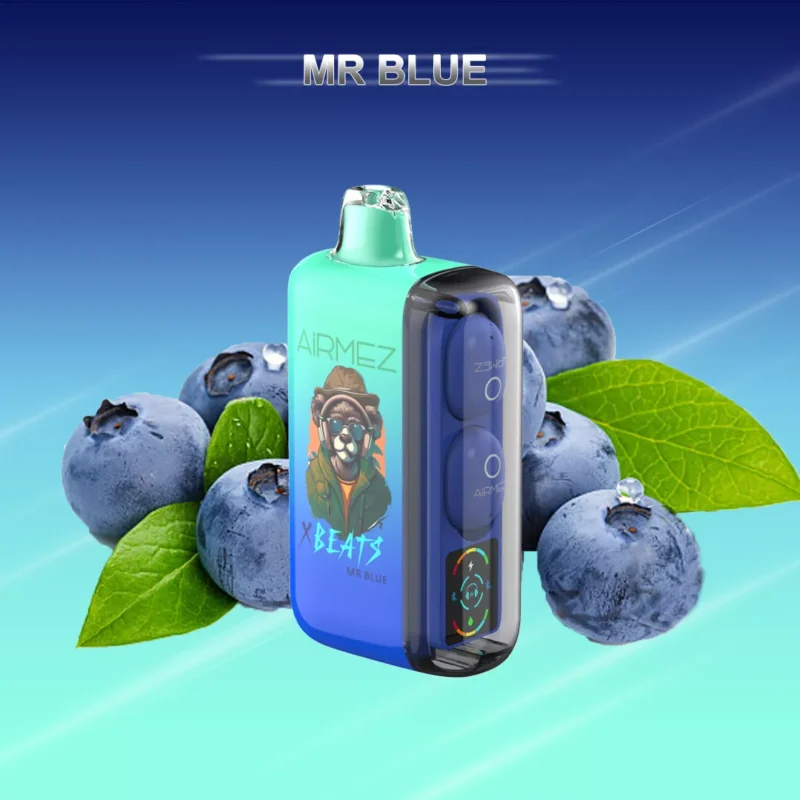 Airmez Xbeats 40000 Trekken Wegwerp E-sigaret – Meneer Blauw
