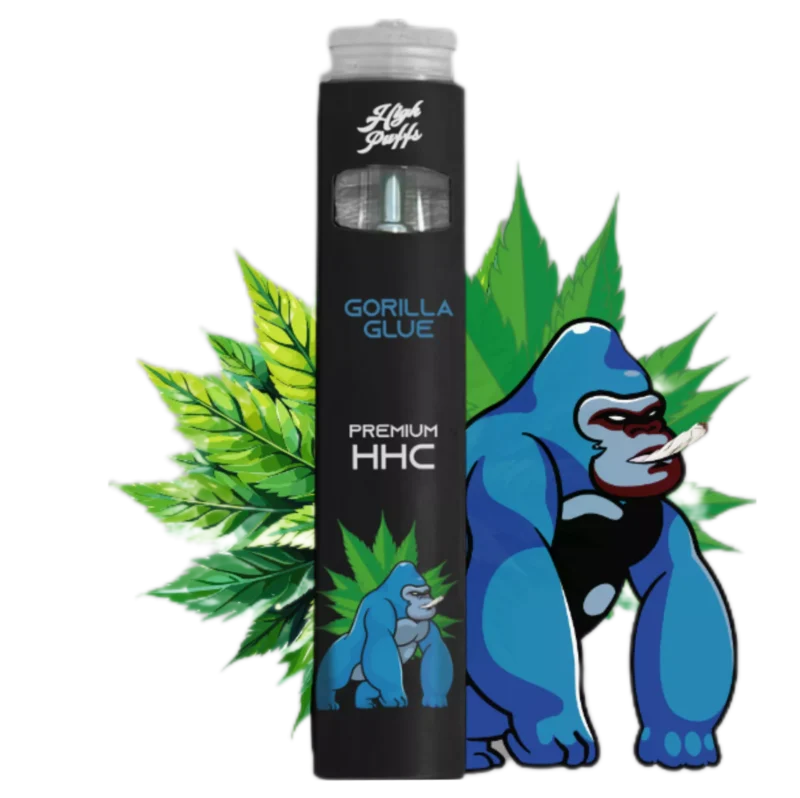 HighPuffs %95 HHC DISPOSABLE PEN Trekken Wegwerp E-sigaret – GORILLA GLUE