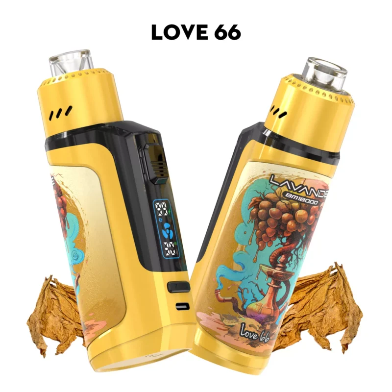 Lavande BM18000 Trekken Wegwerp E-sigaret – Love 66