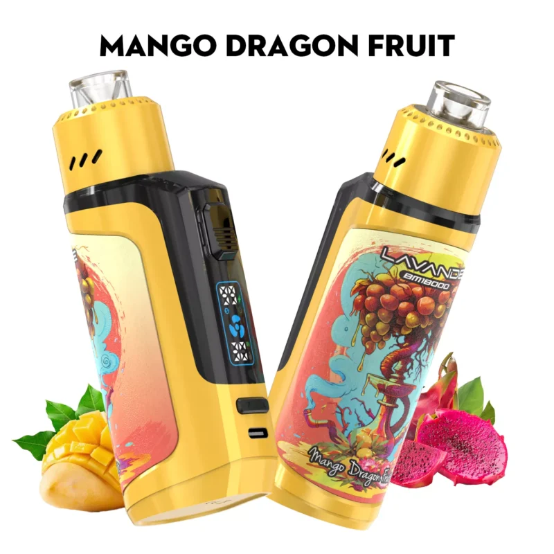 Lavande BM18000 Trekken Wegwerp E-sigaret –  Mango Draken fruit