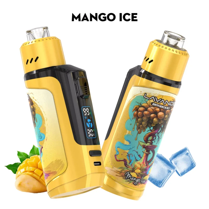 Lavande BM18000 Trekken Wegwerp E-sigaret – Mango IJs