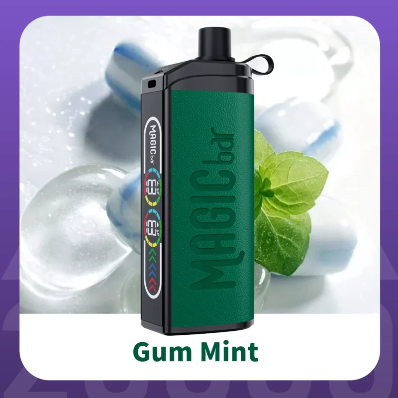 Magic bar Alpha 20000 Trekken Wegwerp E-sigaret – Gum Munt