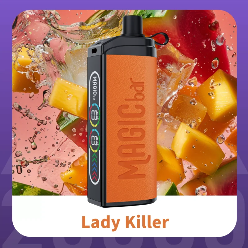 Magic bar Alpha 20000 Trekken Wegwerp E-sigaret – Lady Killer