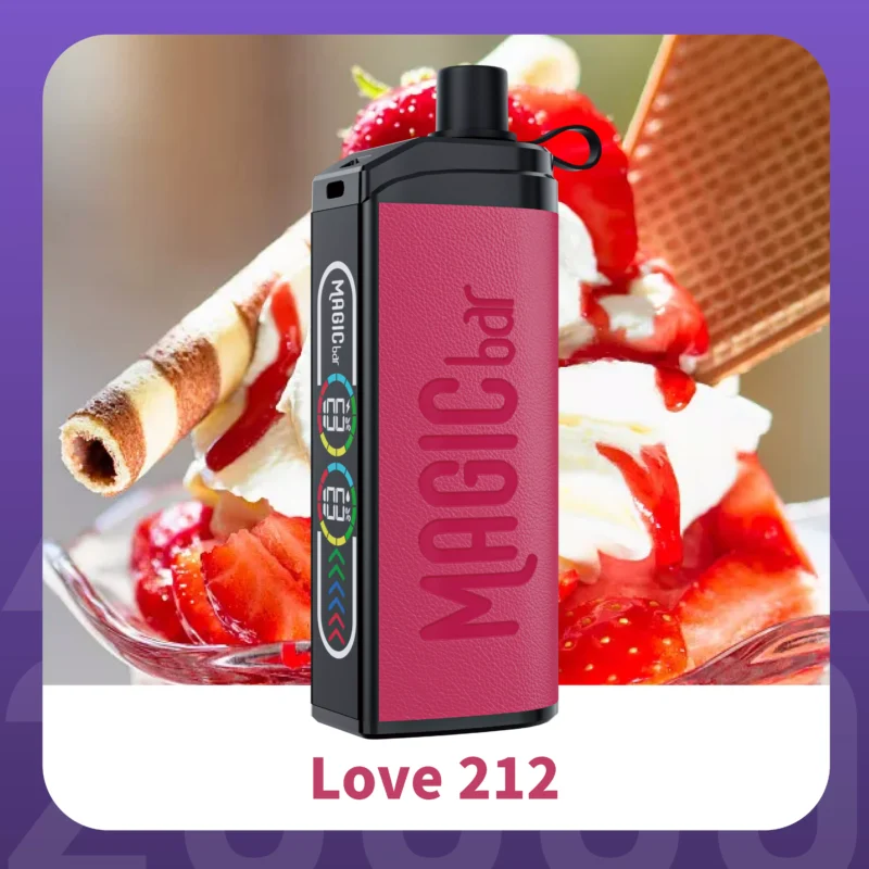 Magic bar Alpha 20000 Trekken Wegwerp E-sigaret – Love 212