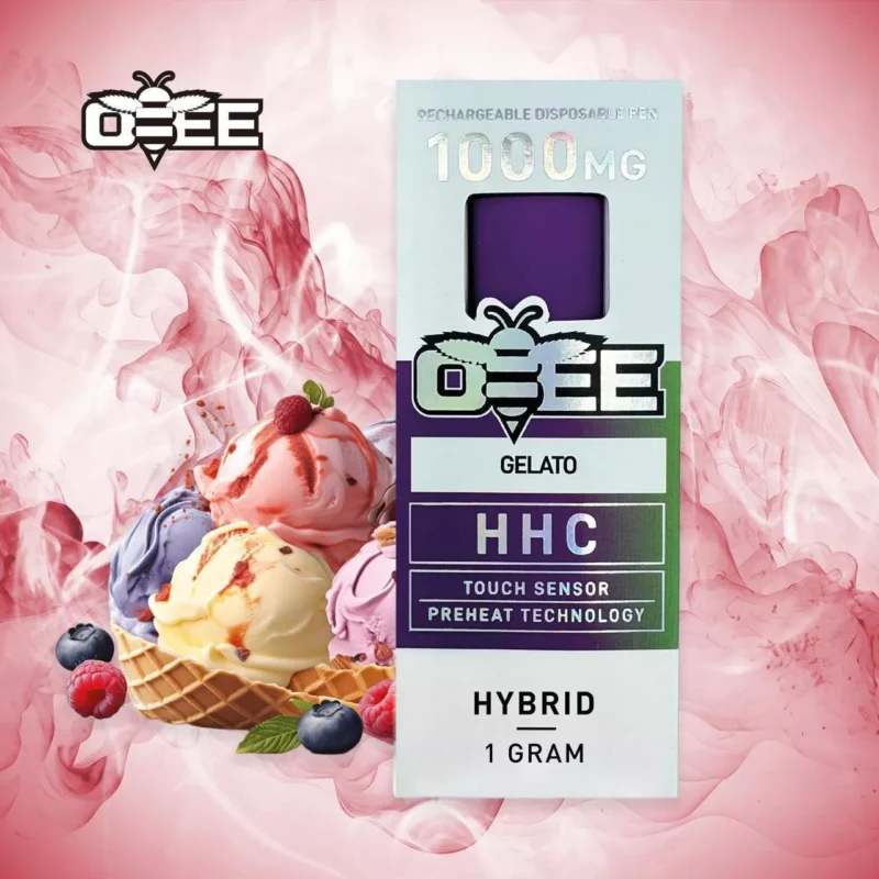 OBEELAB HHC DISPOSABLE PEN Trekken Wegwerp E-sigaret – Gelato