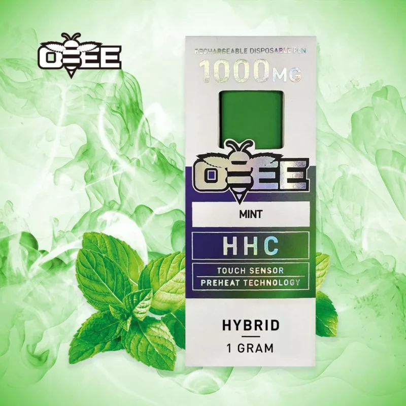 OBEELAB HHC DISPOSABLE PEN Trekken Wegwerp E-sigaret – Mint