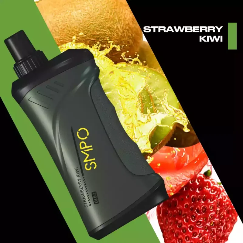 SMPO DL02 10000 Trekken Wegwerp E-sigaret – Aardbei kiwi