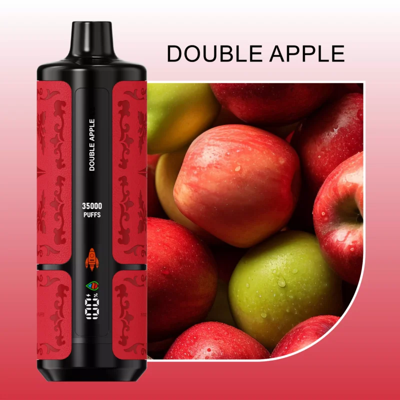 Smpo TRON35000 Trekken Shisha Wegwerp E-sigaret – Dubbele Appel