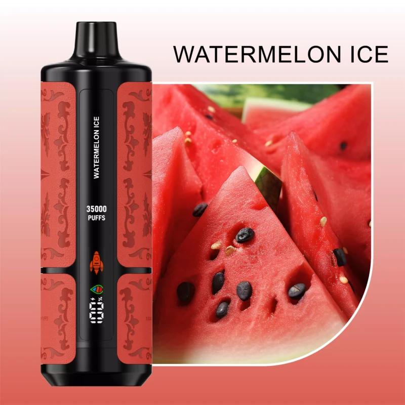 Smpo TRON35000 Trekken Shisha Wegwerp E-sigaret – Watermeloen IJs