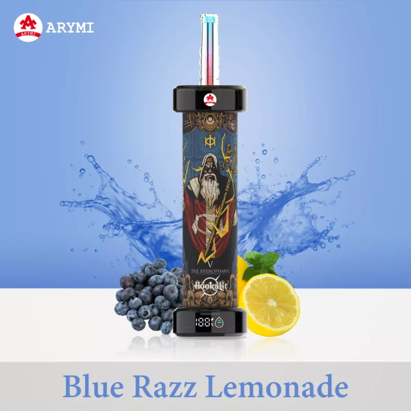 Arymi hookalit 40000 Trekken Wegwerp E-sigaret – Blue Razz Lemonade